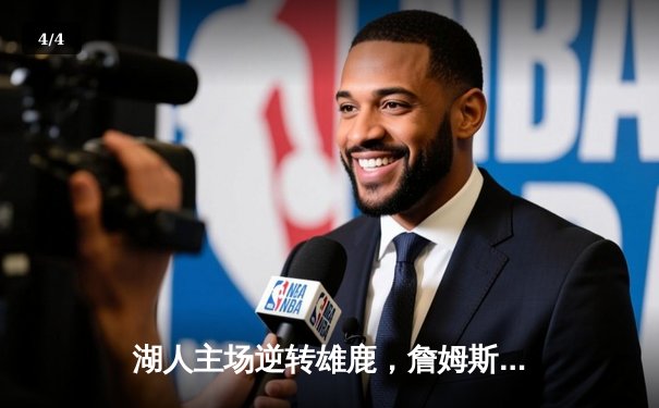 湖人主场逆转雄鹿，詹姆斯40分准三双助球队锁定季后赛席位 - 4